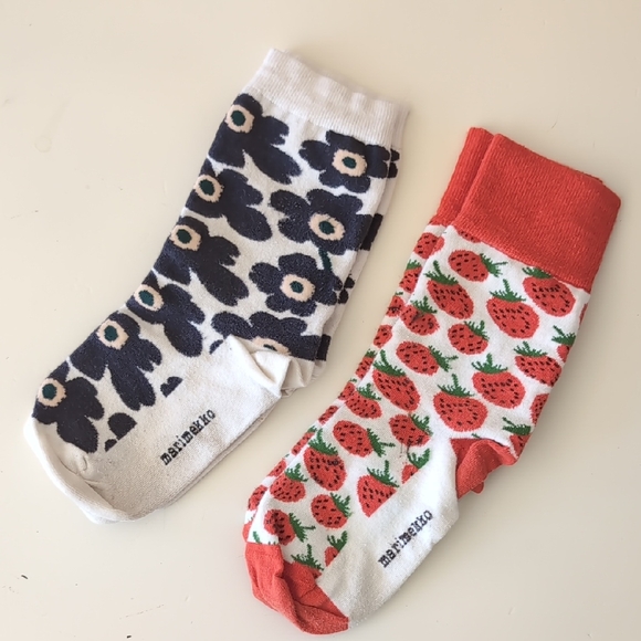 Marimekko Accessories - Marimekko Pattern Socks (Lot of 2 Pair)